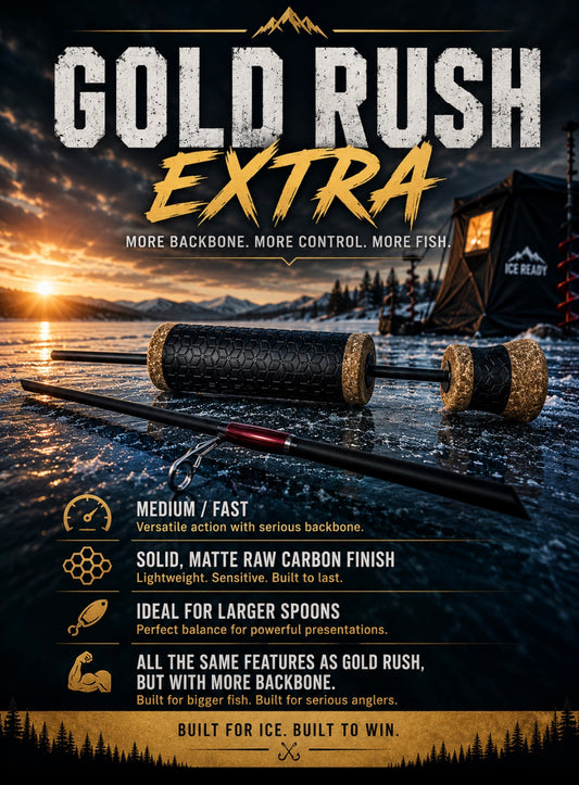 Medium EXTRA ice rod blank