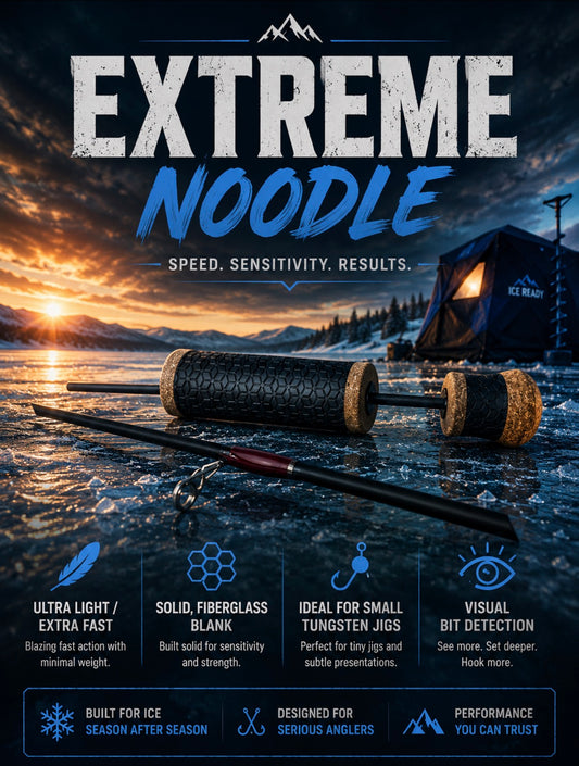 Extreme noodle ice rod blank