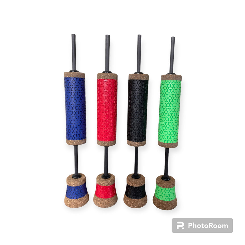 Rubberized split grip – Bendin' Tips Custom Rods