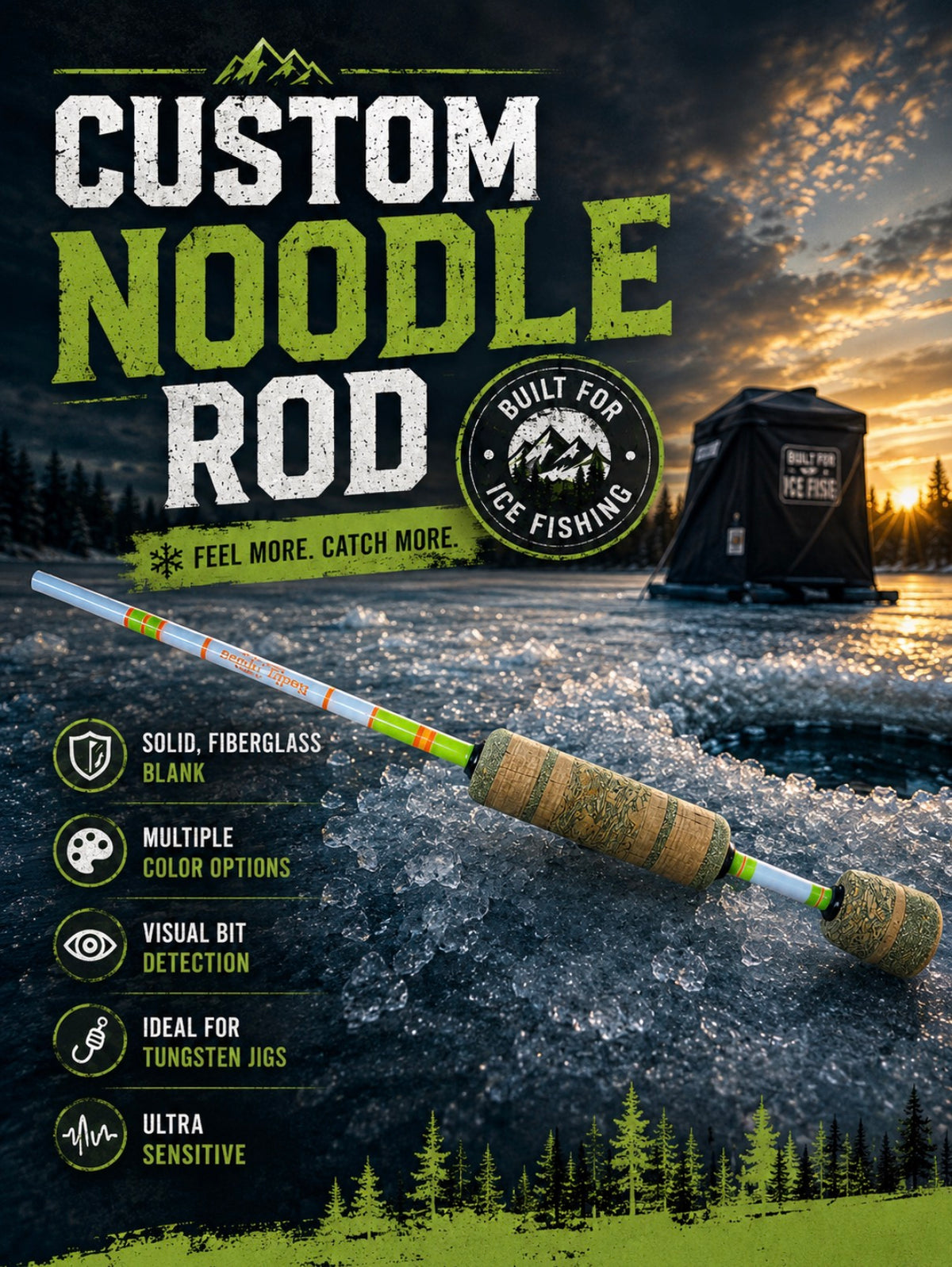 Noodle rod